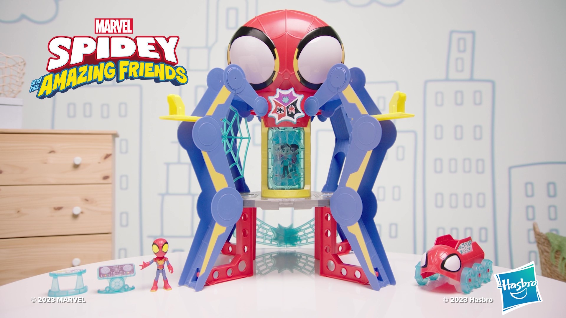 Amazon.com: Spidey and His Amazing Friends Web-Spinners Web